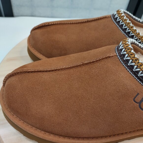 NWOT UGG Tasman Chestnut Slippers Men US 12 - Picture 6 of 15
